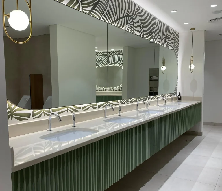 The Beauty Of Curved Corian Tops And How They Are Shaped